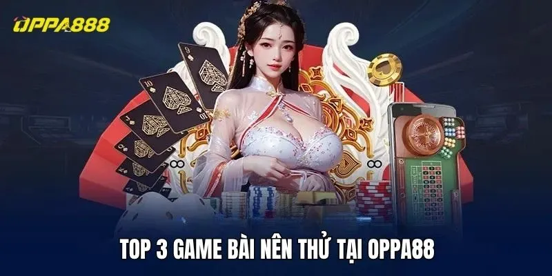 Top 3 game bài nên thử tại Oppa88
