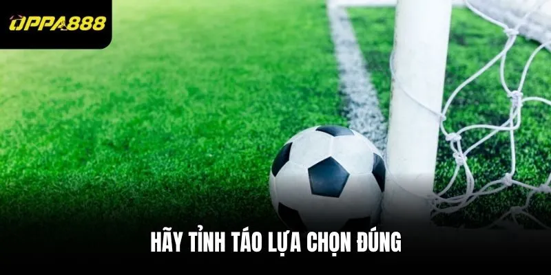 Hãy tỉnh táo lựa chọn đúng