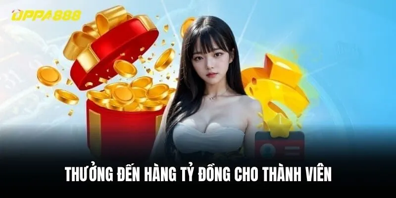 Thưởng đến hàng tỷ đồng cho thành viên thường xuyên tham gia
