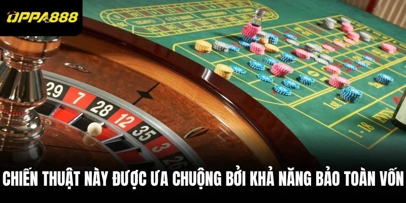 Chiến thuật này được ưa chuộng bởi khả năng bảo toàn vốn